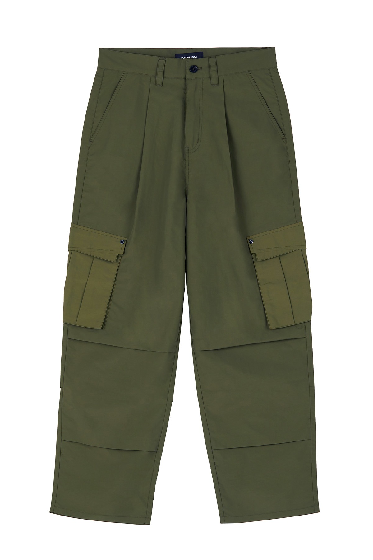 #0350 Military cargo pants khaki