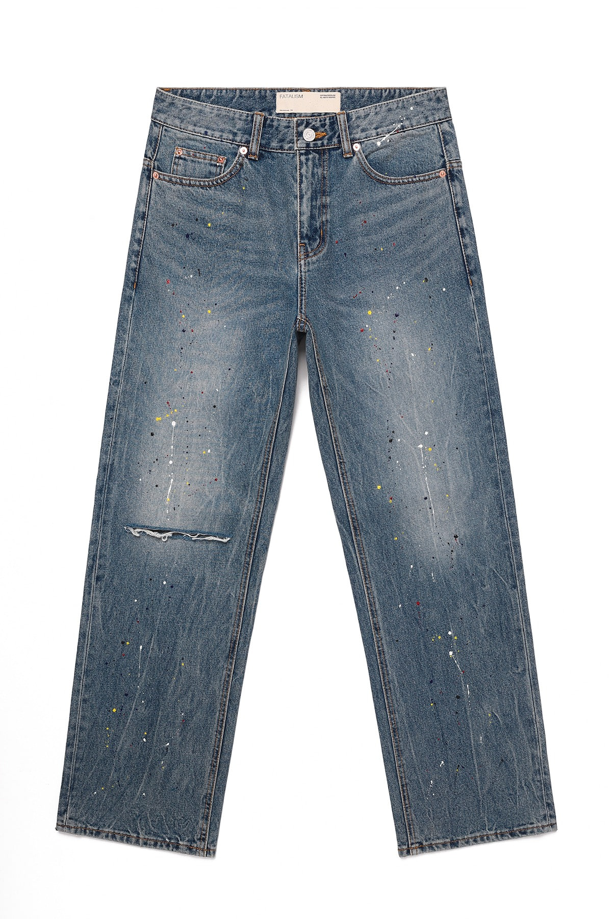 #0240 Carpenter paint jeans
