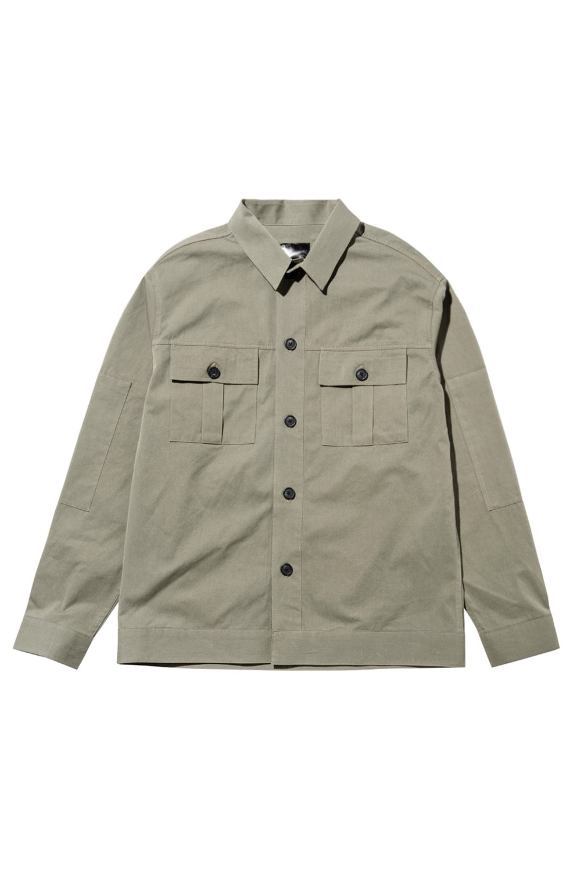 #jp37 Fatigue pocket shirt jacket (kakhi)