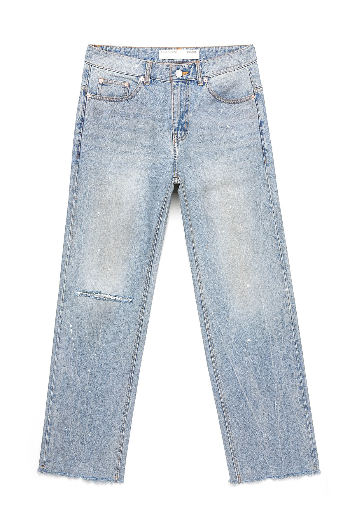 [8/16 예약발송] #0237 trabus paint jeans