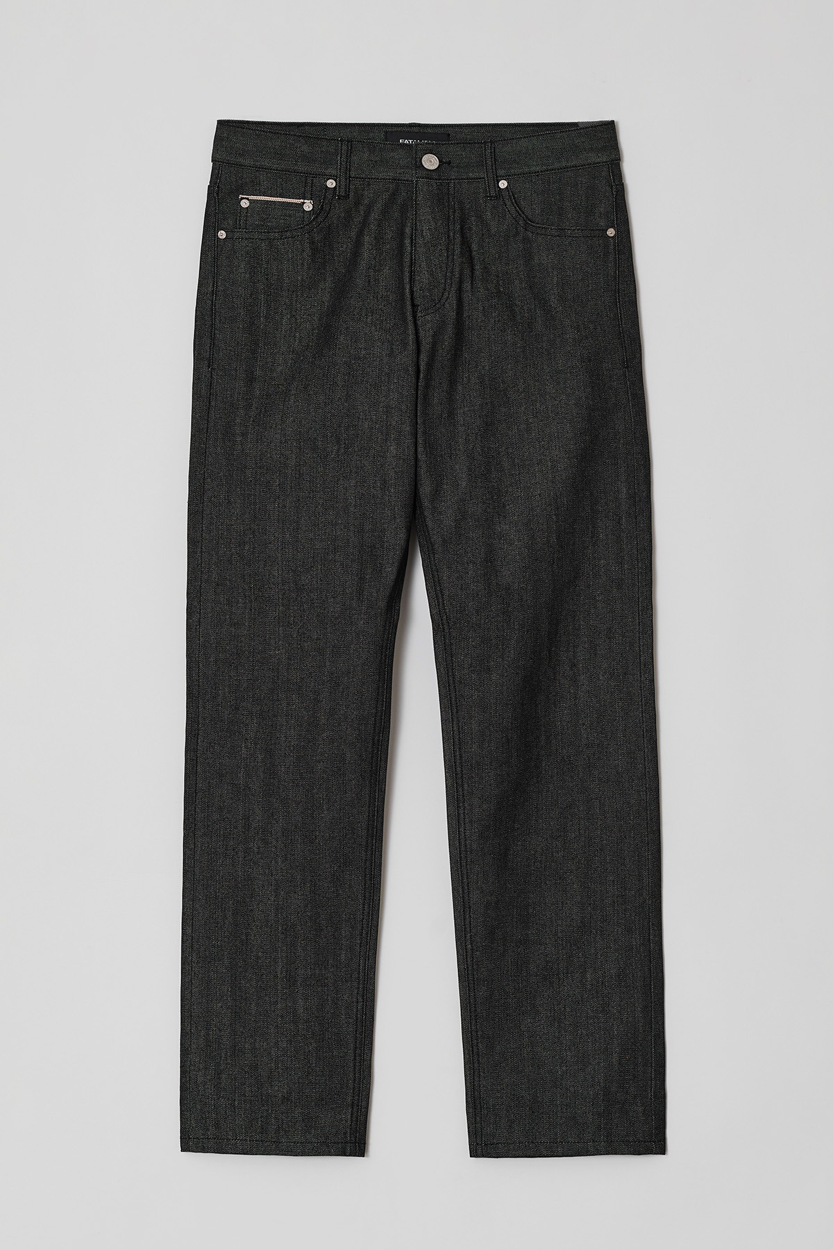 Moderation black selvage weave